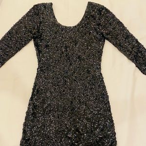 Mini Sequin Dress